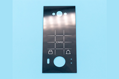 Сенсорная клавиатура замка из стекла для умных дверей